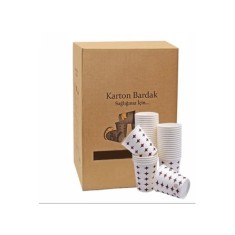 8 oz Karton Bardak