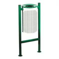 Delikli Dış Mekan Çöp Kovası