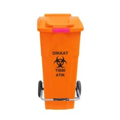 Tıbbi Atık Konteyneri 120 LT
