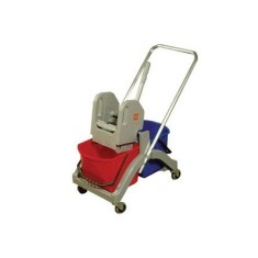 Çift Kovalı Paspas Arabası